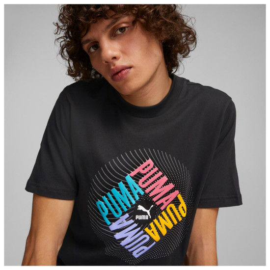 Puma Ανδρική κοντομάνικη μπλούζα SWxP Graphic Tee